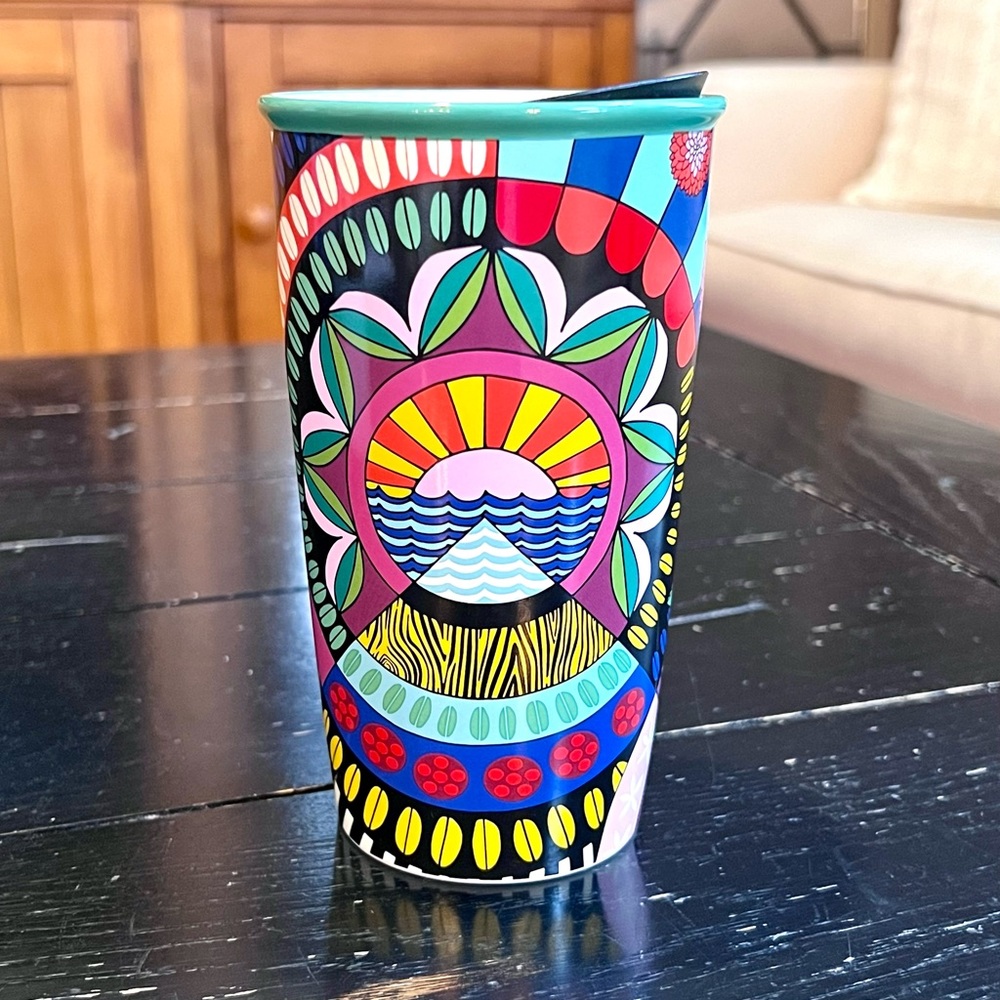 🌟 Starbucks Stories Jessie & Katey 12 Oz Travel Tumbler with Lid